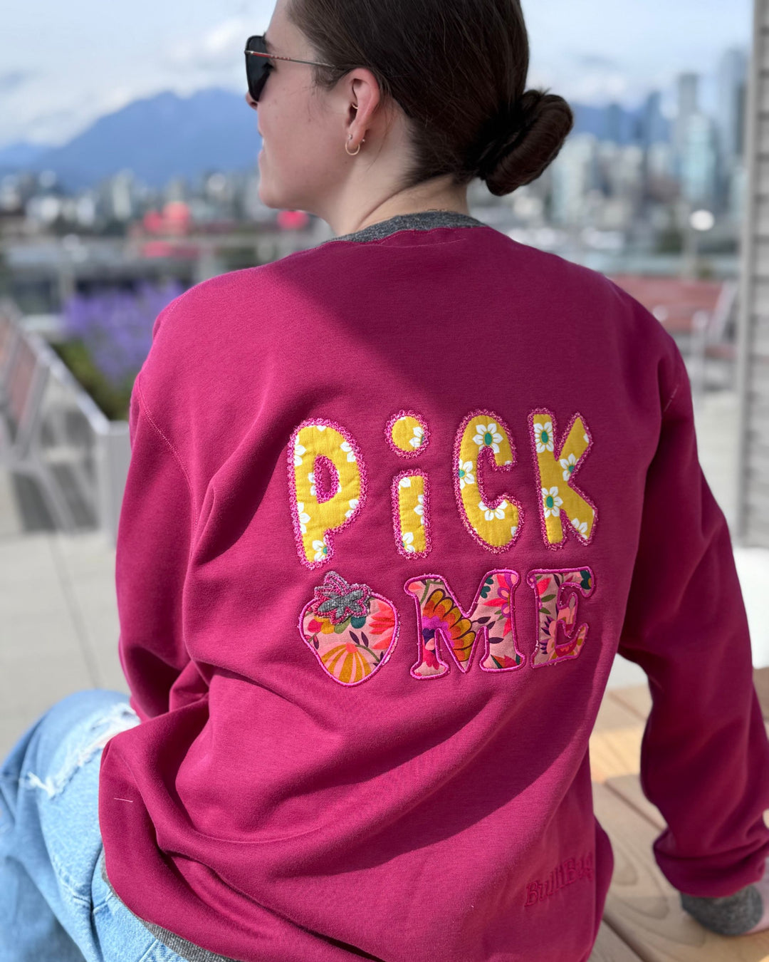 Pick Me Berry Crewneck